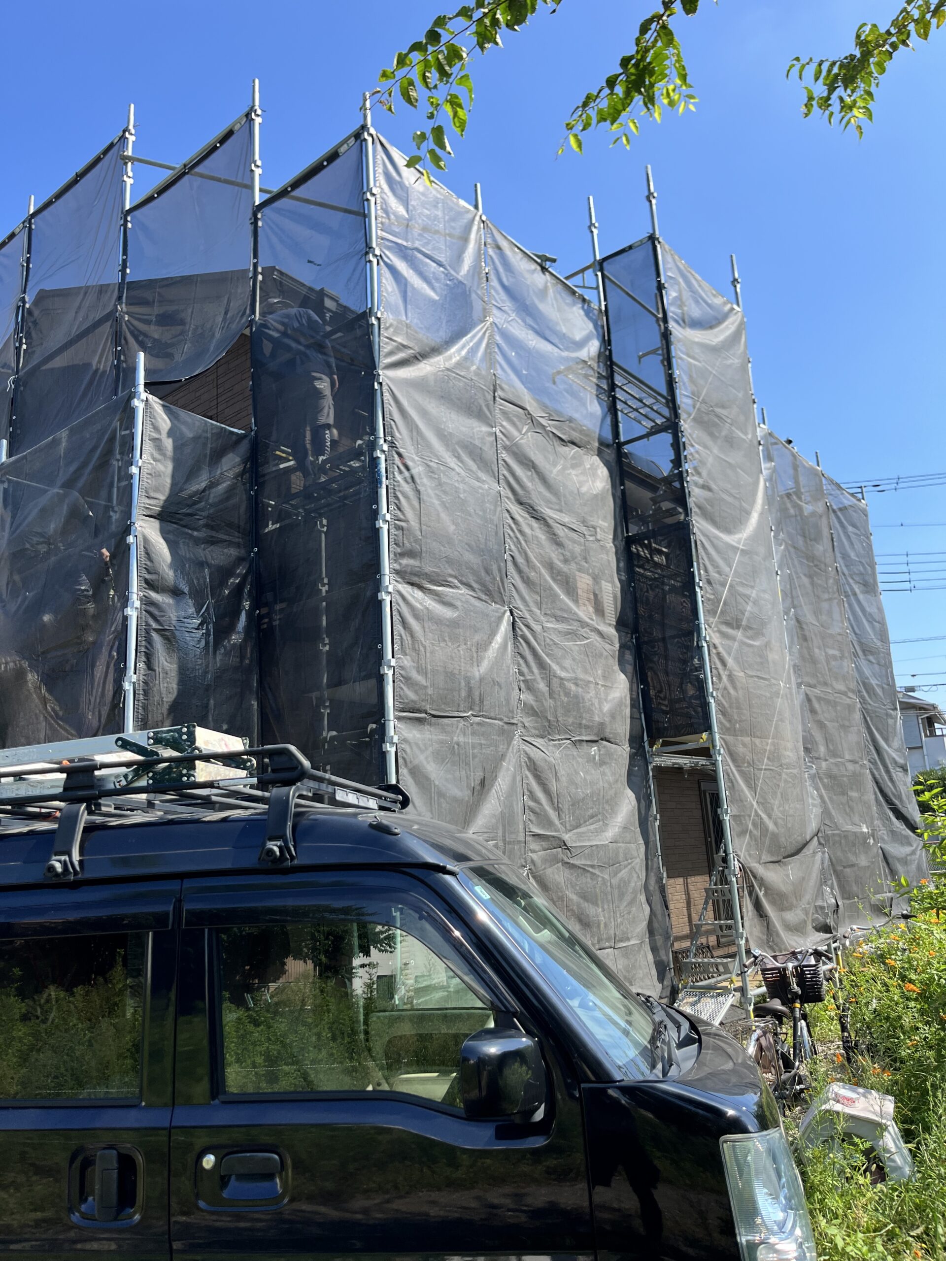 新座市にて外壁屋根塗装工事完工しました✨